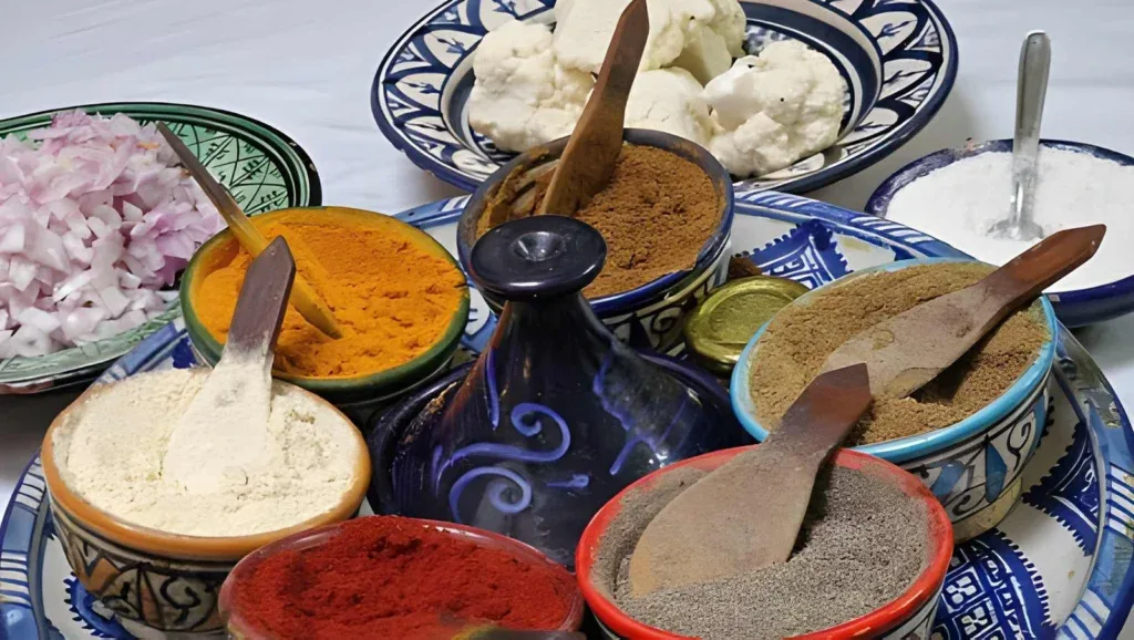 Traditional Moroccan cooking in Marrakech