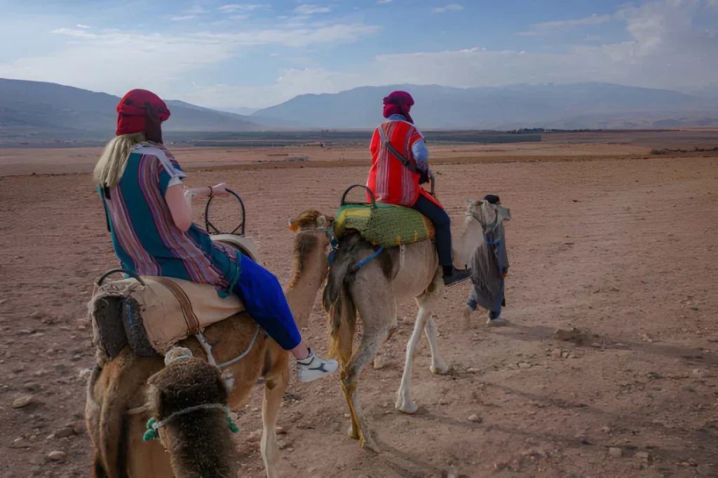 Agafay Desert camel ride