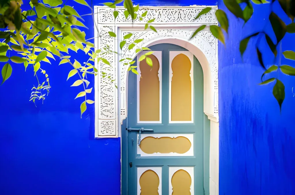 Jardin Majorelle Marrakech blue villa