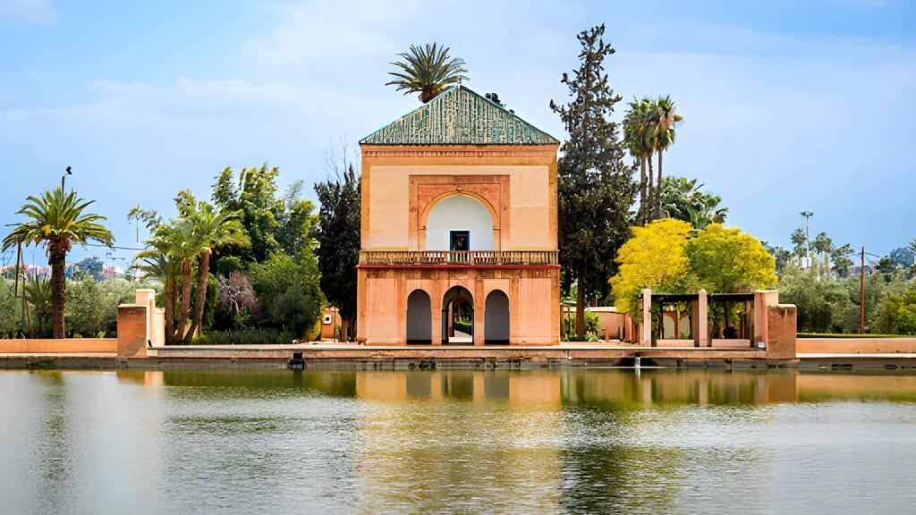 Menara Gardens Marrakech reflection pool